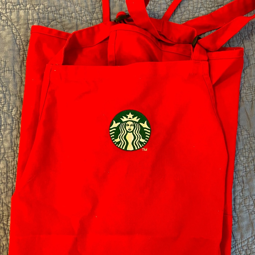 Starbucks Red Apron